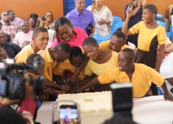 Nana Oye Bampoe Addo marks 60th birthday, donates items to Dzorwulu Special School