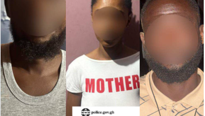 Three arrested in Obuasi robbery crackdown; two linked to 2025 Bono murders