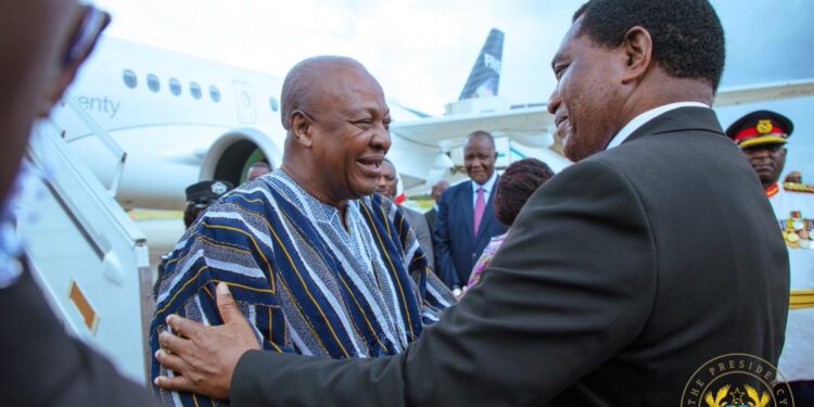 Zambian President praises Ghanaian fugu, plans to order more after Mahama’s visit