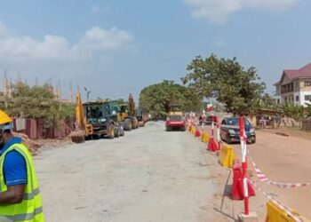 Work begins on Pantang–Abokobi road, culvert upgrade underway