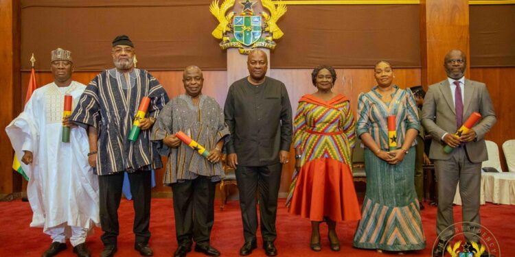 Mahama calls on new envoys to deliver tangible benefits for Ghanaians