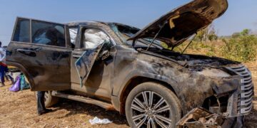 Haruna Iddrisu, Mohammed Sukparu escape major accident in Upper East