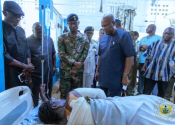Mahama visits survivors of Burkina Faso attack, pledges gov’t support