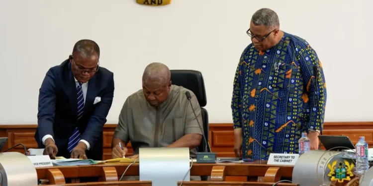 President Mahama signs 24-Hour Economy Authority Bill into law