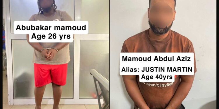 Two arrested over Dzorwulu jewellery shop robbery