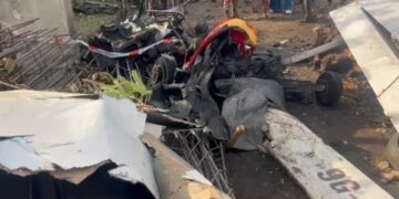 Two dead after helicopter crash at Tema Community 1