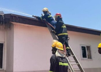GNFS swiftly contains fire at Ablekuma; no casualties reported