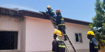 GNFS swiftly contains fire at Ablekuma; no casualties reported