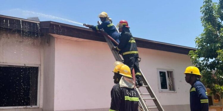 GNFS swiftly contains fire at Ablekuma; no casualties reported