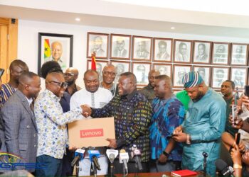 GIFEC donates laptops to support One Million Coders Programme