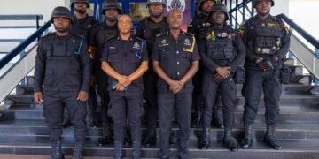 IGP promotes seven Officers after foiling Tema robbery