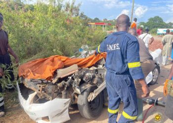 Two killed as tipper truck collides with Corolla on Cape Coast highway