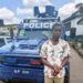 Man arrested after stealing Police armoured vehicle at Nkawie market
