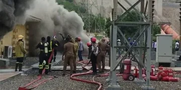 Akosombo Dam totally shut down after fire destroys critical GRIDCo equipment