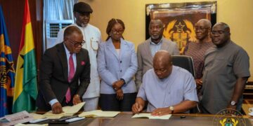 Mahama assents to five key Bills into law, reverts NIB to BNI