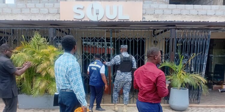 GRA shuts down Soul Restaurant in Accra, flags other firms over tax violations