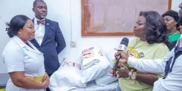 Hen Ara Nkonnkonko Group unveils renovated female medical ward at Tema General as it marks 60th anniversary