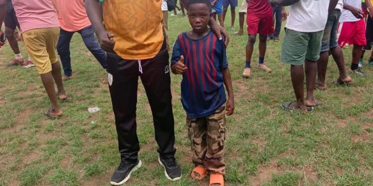 Nukunu Sports Academy to support young football enthusiast until he turns 14
