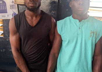 Two arrested at Ashaiman Roundabout over suspected stolen auto spare parts