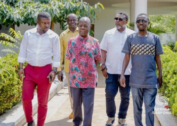 Lawyer Barima Sarpong receives warm welcome on Afigya Sekyere East homecoming tour