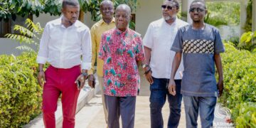 Lawyer Barima Sarpong receives warm welcome on Afigya Sekyere East homecoming tour