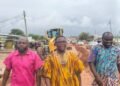 C/R: Awutu Senya East MCE inspects ongoing road rehabilitation works on Kasoa Krispol stretch