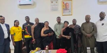 Awutu Senya East MCE receives official notice of passing of Awutu paramount chief