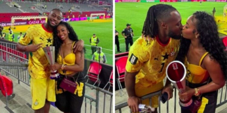 Semenyo shares emotional post-match moment with fiancée after Ghana’s dramatic World Cup win