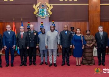Ghana Welcomes Newly Accredited Envoys to Strengthen Diplomatic Ties