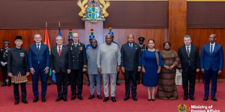 Ghana Welcomes Newly Accredited Envoys to Strengthen Diplomatic Ties