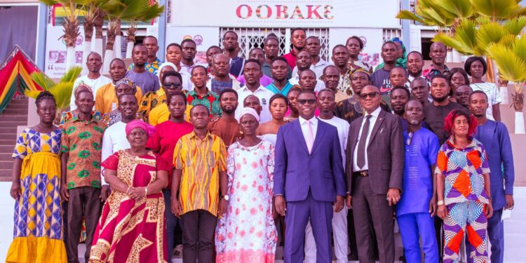 Gomoa West NDC executives visit MP, engage on party organisation and development