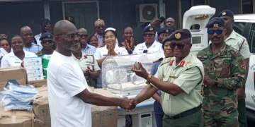 Kennedy Agyapong donates vehicles, motorbikes and medical equipment to Police and 37 Military Hospitals