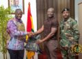 Diaspora Ghanaian donates protective gear to support anti-illegal mining operations