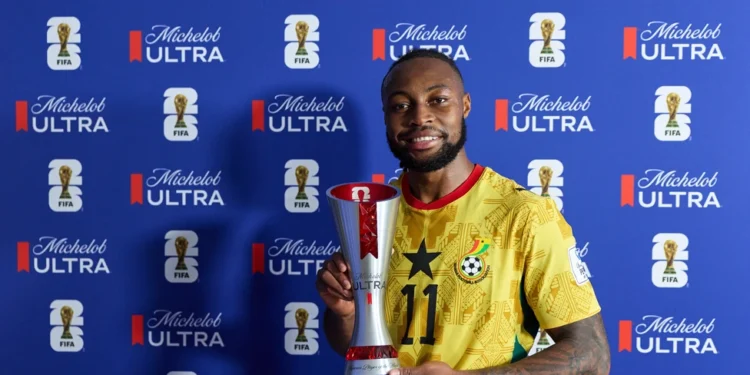 Semenyo wins man of the match award in Ghana -Panama match
