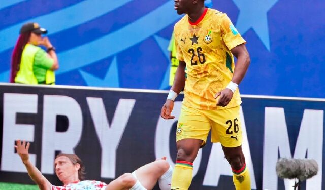 Black Stars defender Marvin Senaya named in Opta’s FIFA World Cup group stage best XI