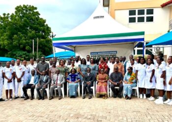 First cohort of specialist nurses matriculates at Korle- Bu Teaching Hospital