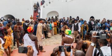 University of Ghana School of Performing Arts praised for Juneteenth slave trade re-enactment