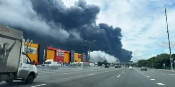 Ukrainian drones strike Moscow refinery again as Russia launches fresh missile attack on Kyiv