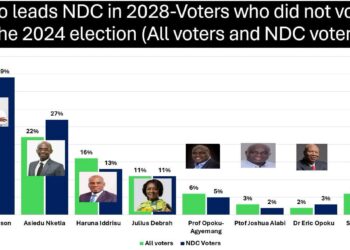 Ato Forson leads in hypothetical NDC leadership preference among non-voters- new poll suggests