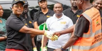 MIIF joins La Dade-Kotopon cleanup exercise to support sanitation efforts