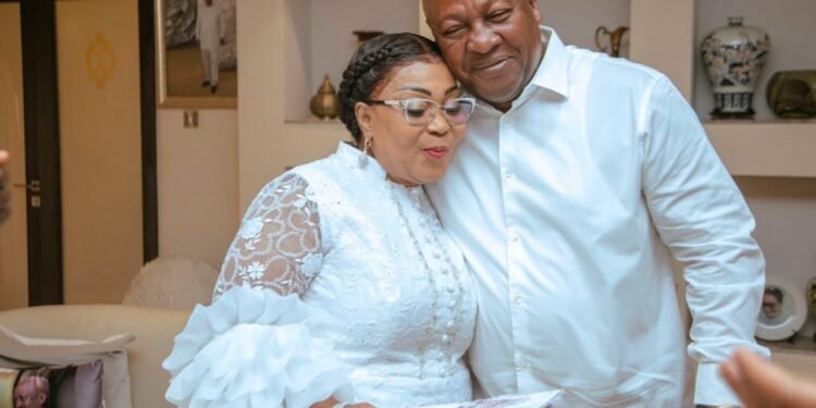President Mahama celebrates 34th wedding anniversary with heartfelt tribute to First Lady