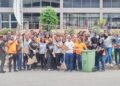 SSNIT staff join cleanup exercise in flood-affected areas