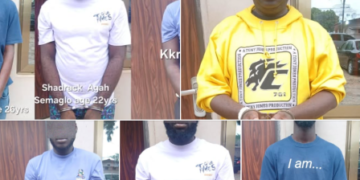 Police arrest five suspects, recover firearms and ammunition in Sapeiman operation