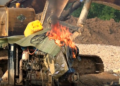 A/R: National Security arrests 9 illegal miners and seizes excavators in Obuasi