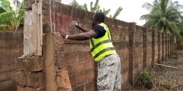 Gomoa East NADMO begins  demolishing illegal structures after deadly floods