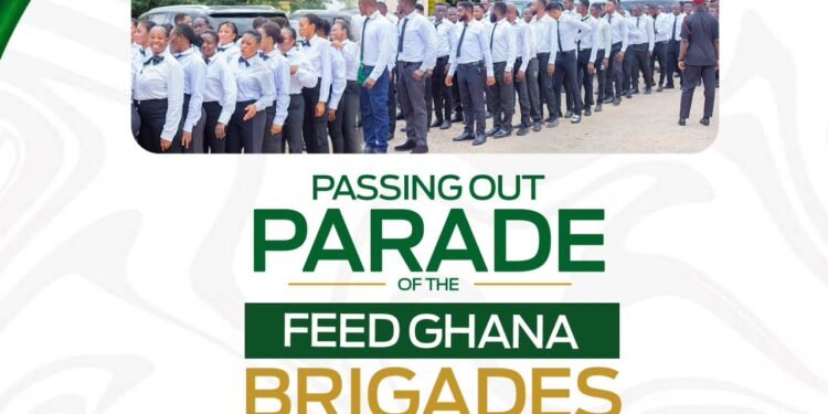Feed Ghana Brigades to hold passing out parade on Monday