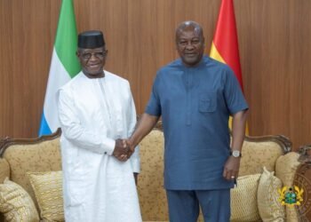 President Mahama receives Sierra Leone’s President Bio, discusses flood recovery and regional cooperation