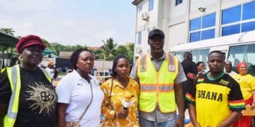 GA/R:LaDMA supports flood victims with relief items