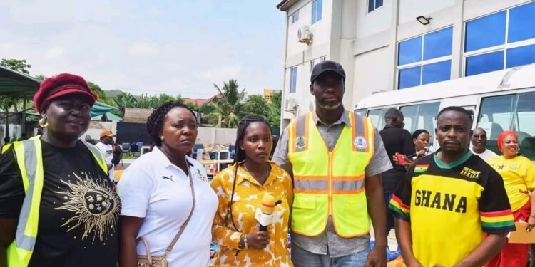 GA/R:LaDMA supports flood victims with relief items
