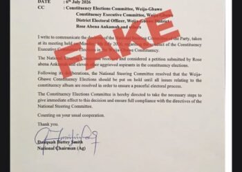 NPP Greater Accra Secretary accuses Weija-Gbawe executives of forgery over election suspension letter
